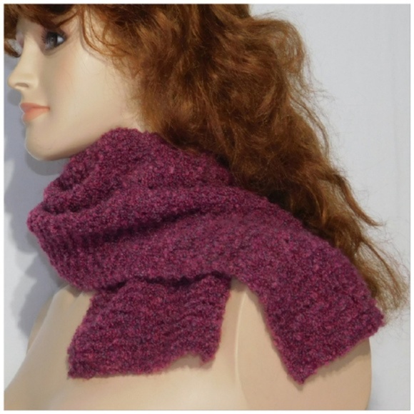Scarf, multiple wrap around styles. Knit, soft, - Picture 5 of 8